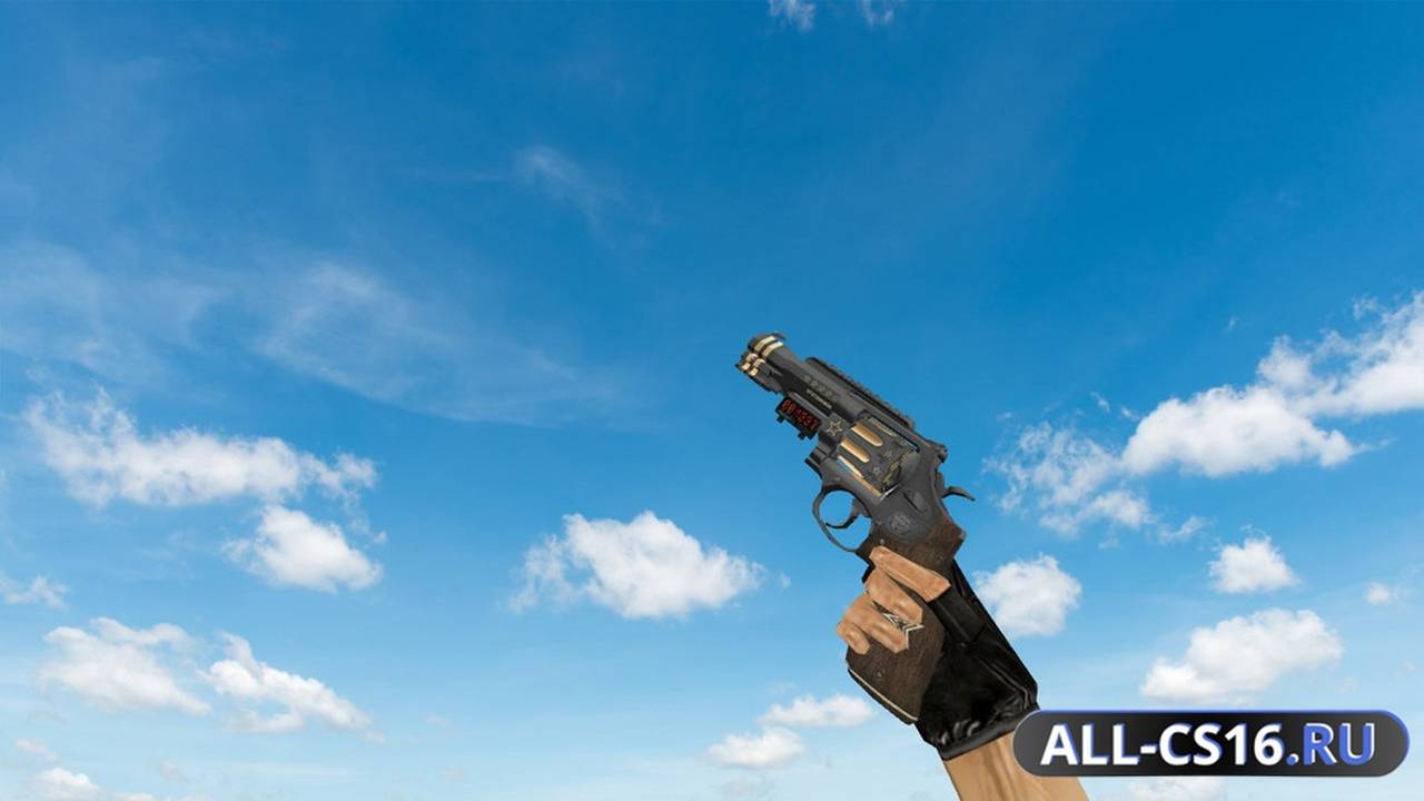 Модель оружия для CS 1.6 - Deagle R8 Revolver Comrade