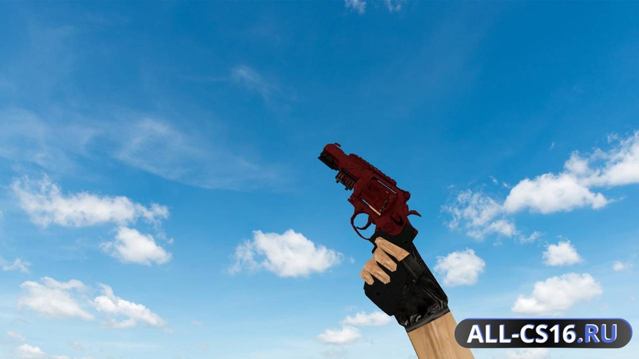 Модель оружия для CS 1.6 - Deagle Револьвер R8 Кровавая паутина