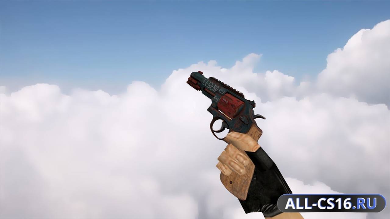 Модель оружия для CS 1.6 - Deagle R8 Revolver | Автосвалка (Junk Yard)