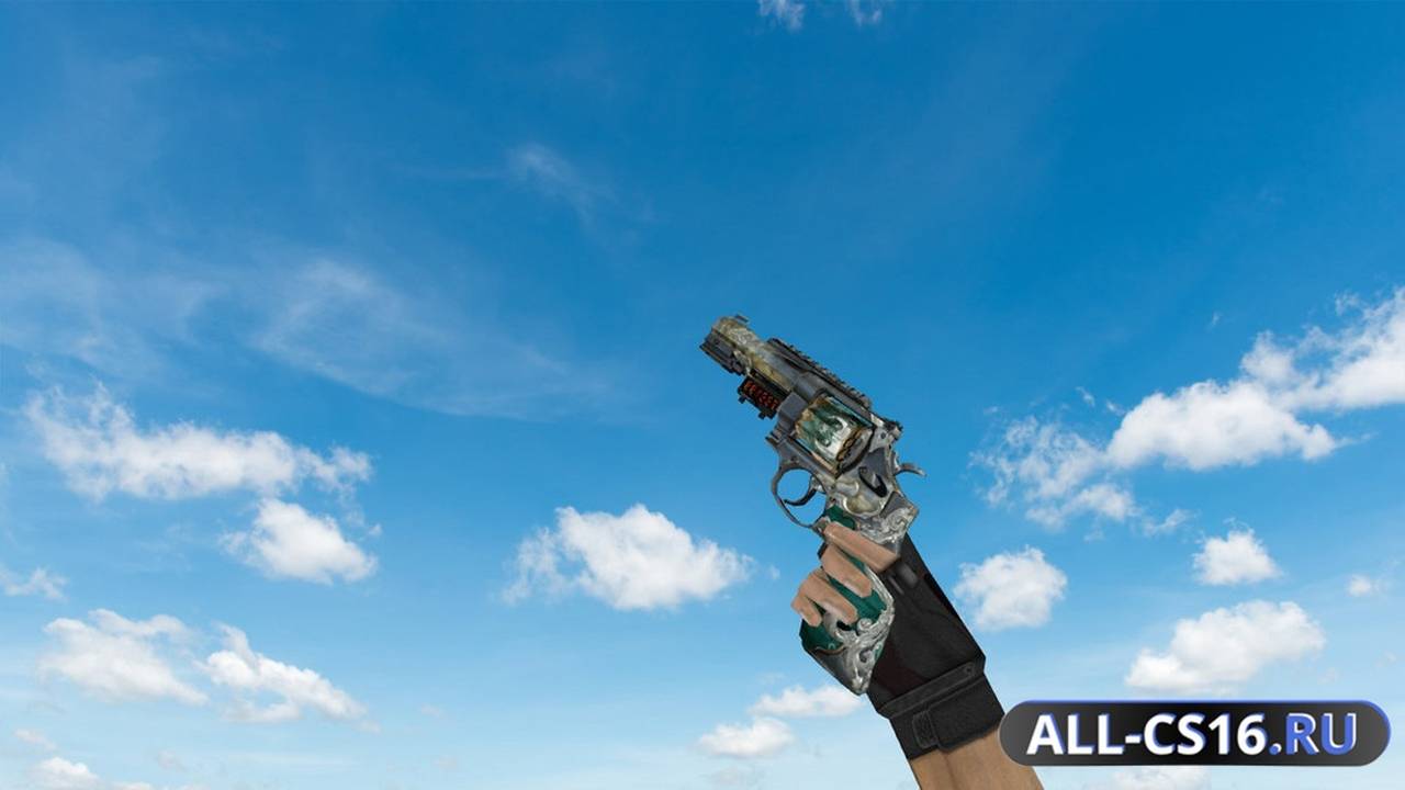 Модель оружия для CS 1.6 - Deagle R8 Revolver Lady Felicity
