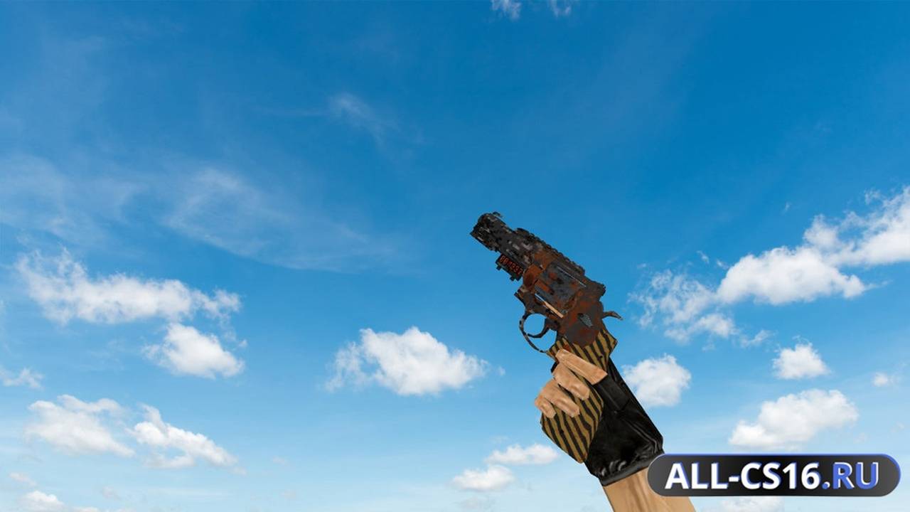 Модель оружия для CS 1.6 - Deagle R8 Revolver Machinery