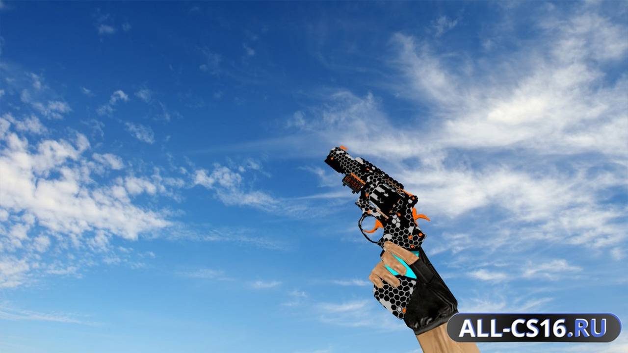 Модель оружия для CS 1.6 - Deagle R8 Revolver Next Technology