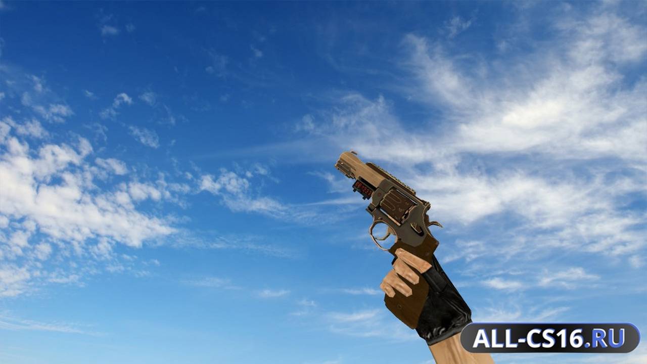 Модель оружия для CS 1.6 - Deagle R8 Revolver Nidhogg