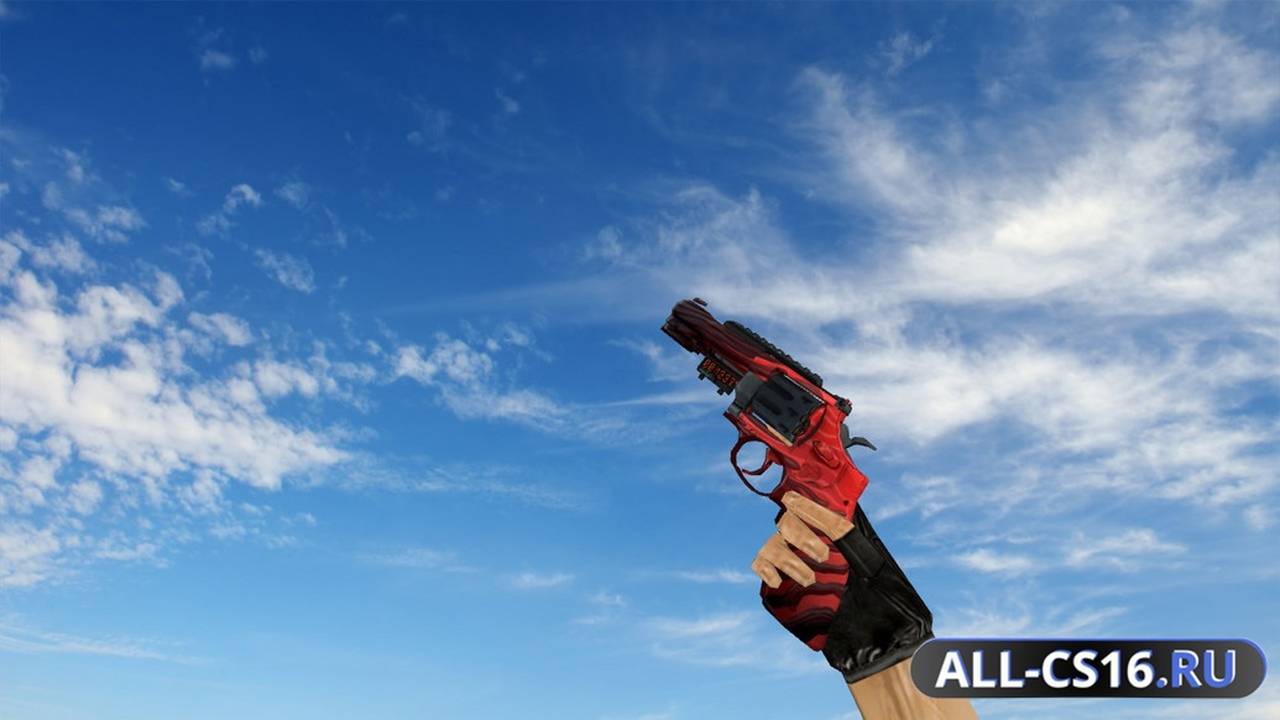 Модель оружия для CS 1.6 - Deagle R8 Revolver | Обсидиан