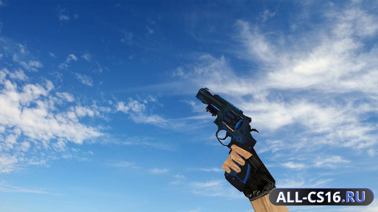 Модель оружия для CS 1.6 - Deagle R8 Revolver Plasmax