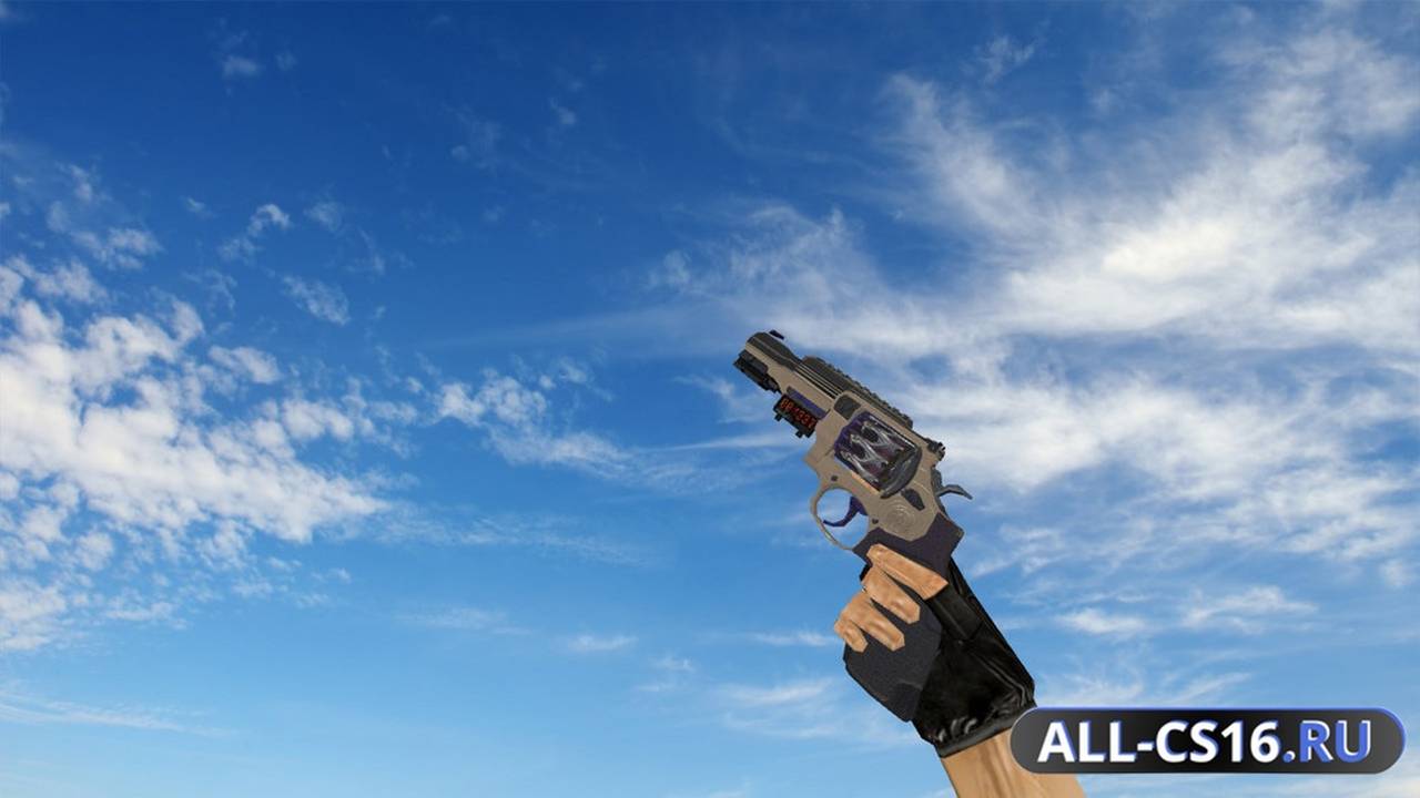 Модель оружия для CS 1.6 - Deagle R8 Revolver Project Hydra