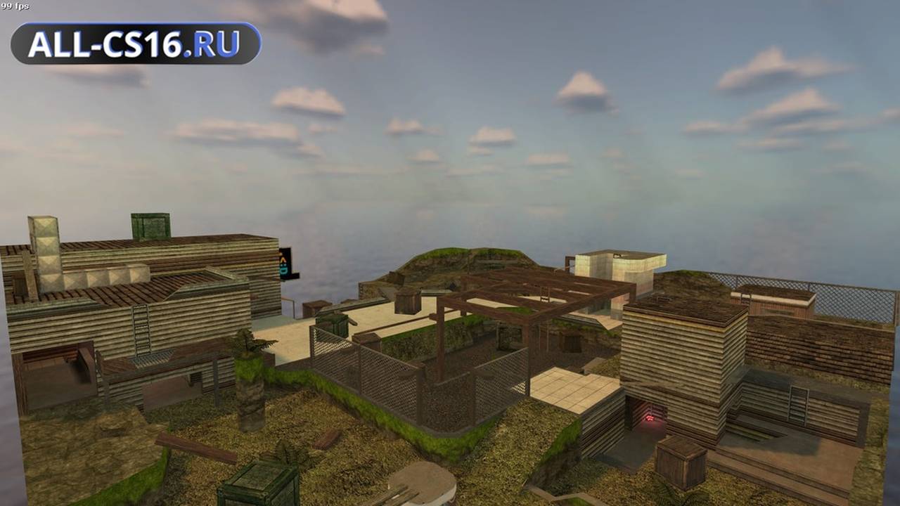 Карта «rayish_backyard» для CS 1.6 для CS 1.6