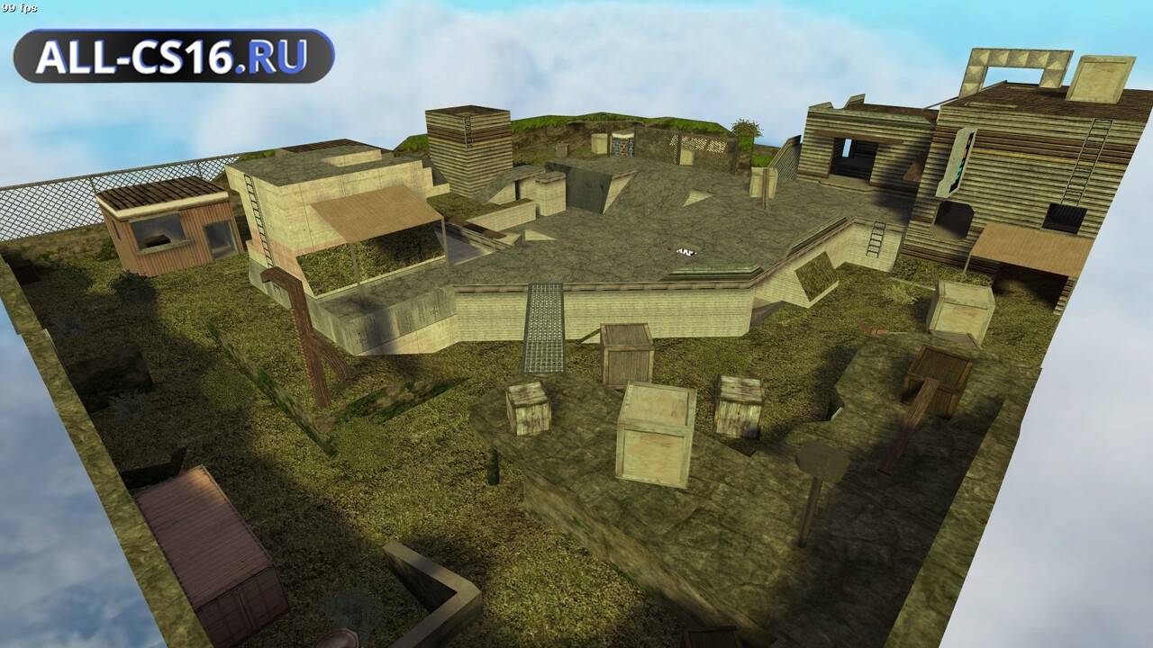 Карта «rayish_bakgard» для CS 1.6 для CS 1.6
