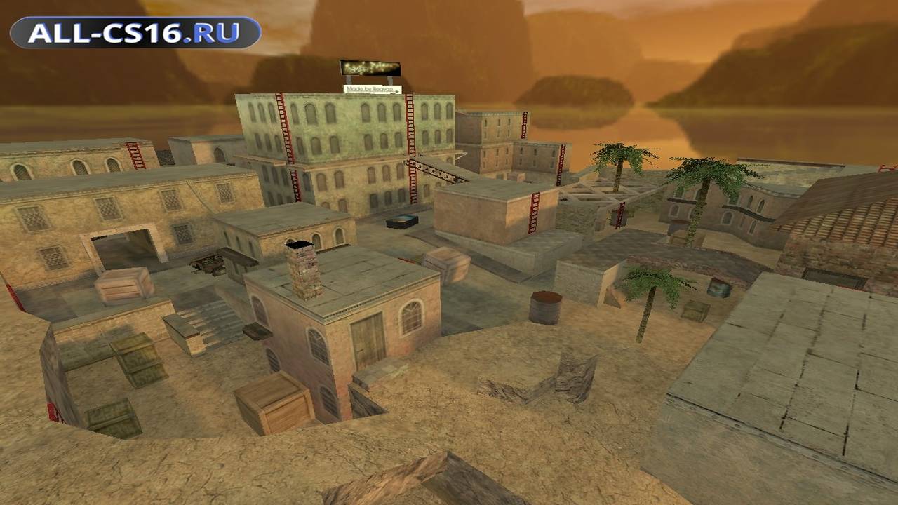 Карта «rayish_sunset» для CS 1.6 для CS 1.6