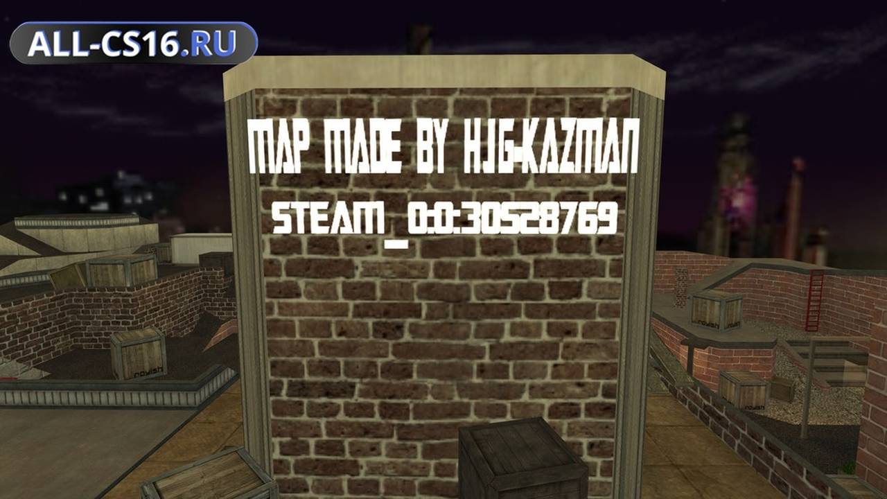 Карта «rayish_trickpark» для CS 1.6 для CS 1.6