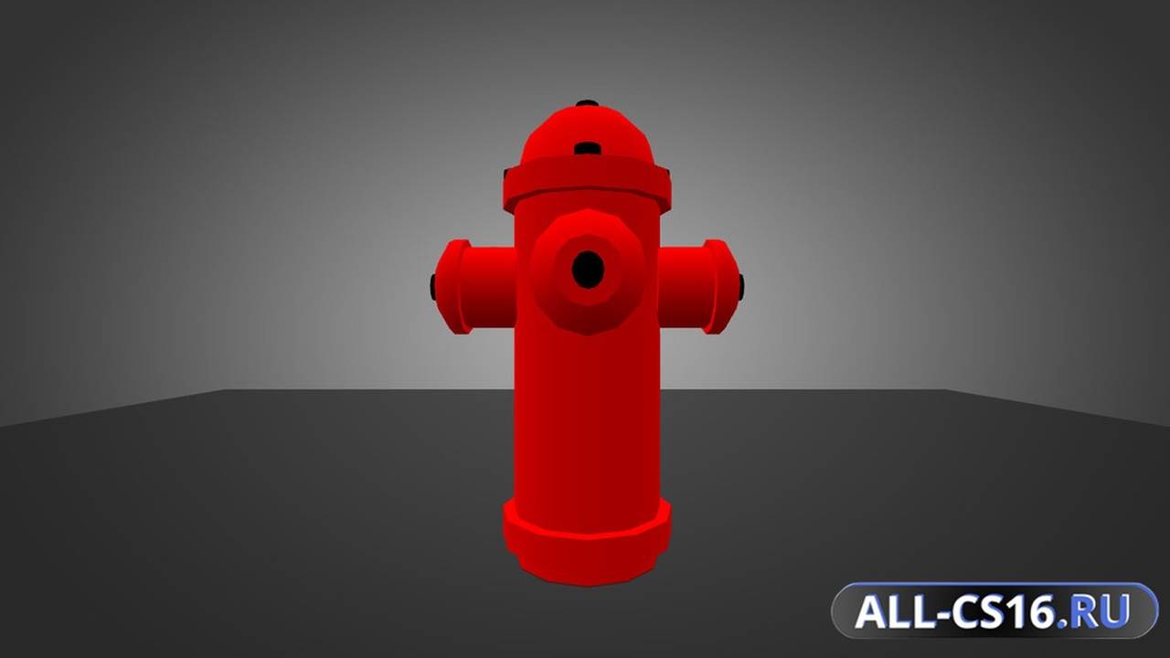Модель для CS 1.6 - Red Fire Hydrant