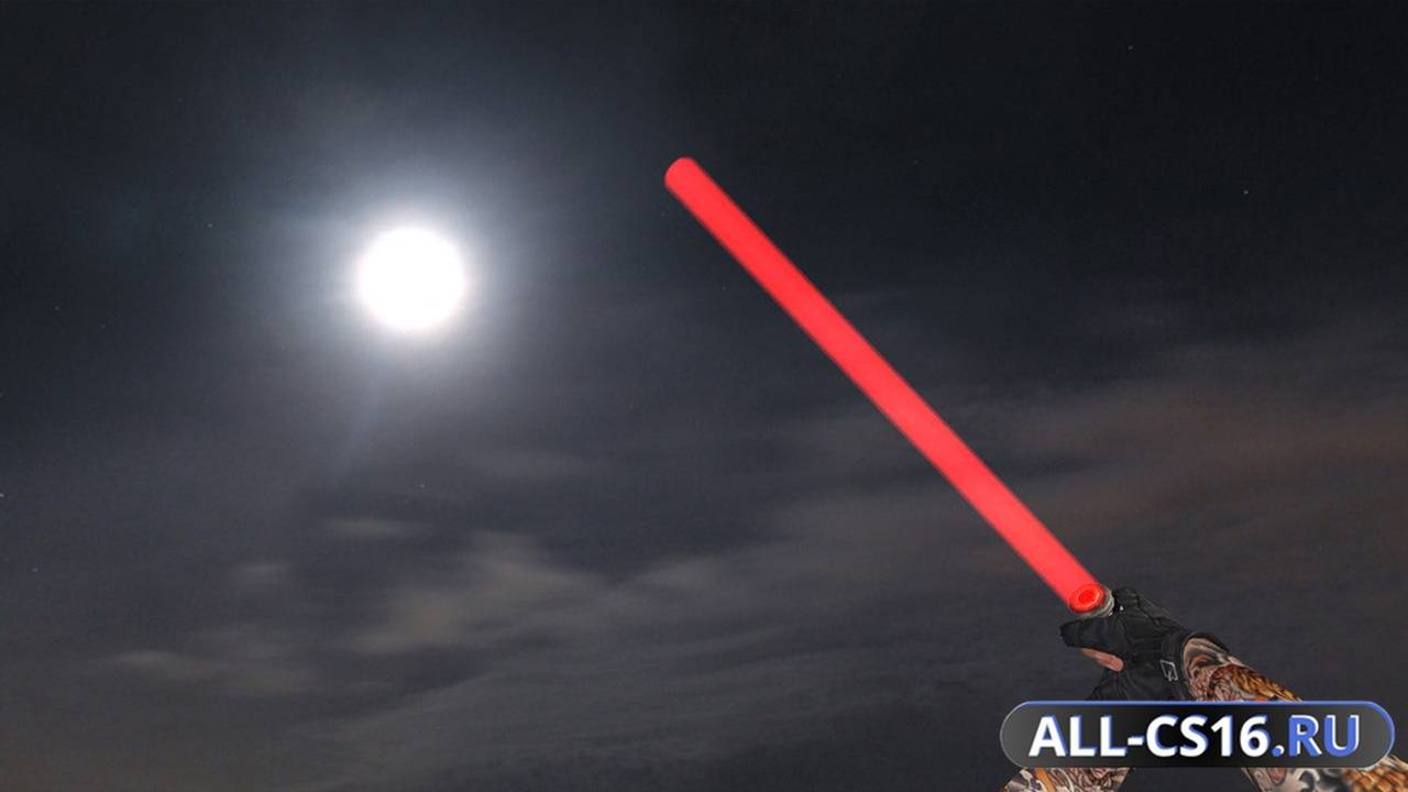 Модель оружия для CS 1.6 - Red Lightsaber
