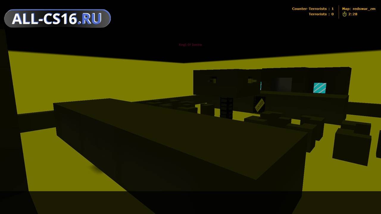 Карта «Red's War - Zombie Mode» для CS 1.6 для CS 1.6