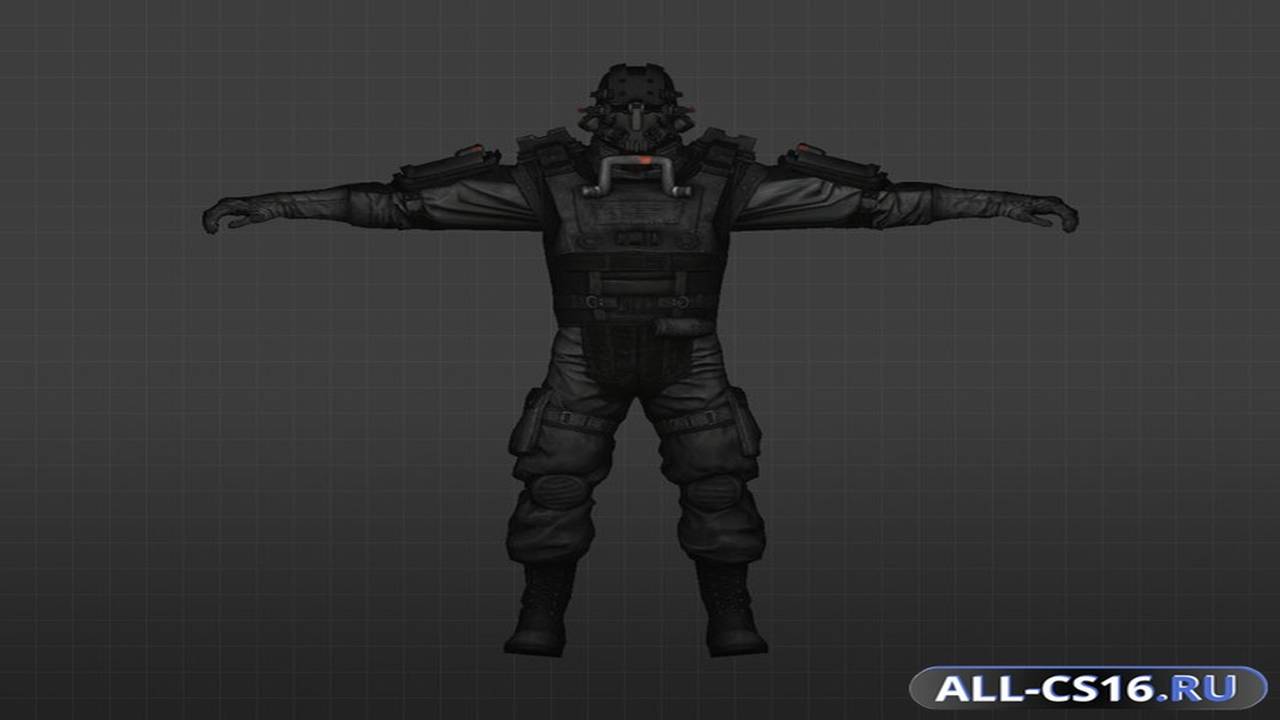 Модель игрока для CS 1.6 - Riot Guard