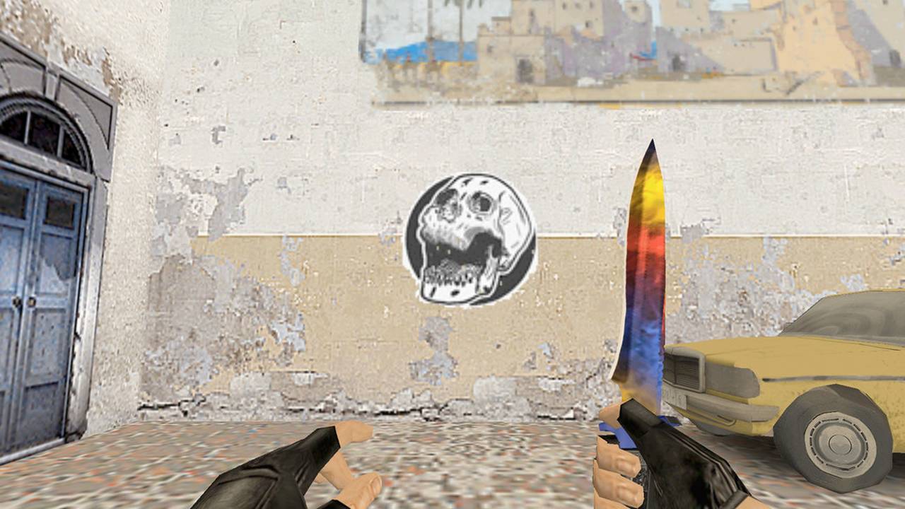 Граффити для CS 1.6 - Открытый череп