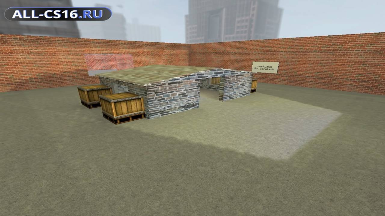 Карта «rush_aug» для CS 1.6 для CS 1.6
