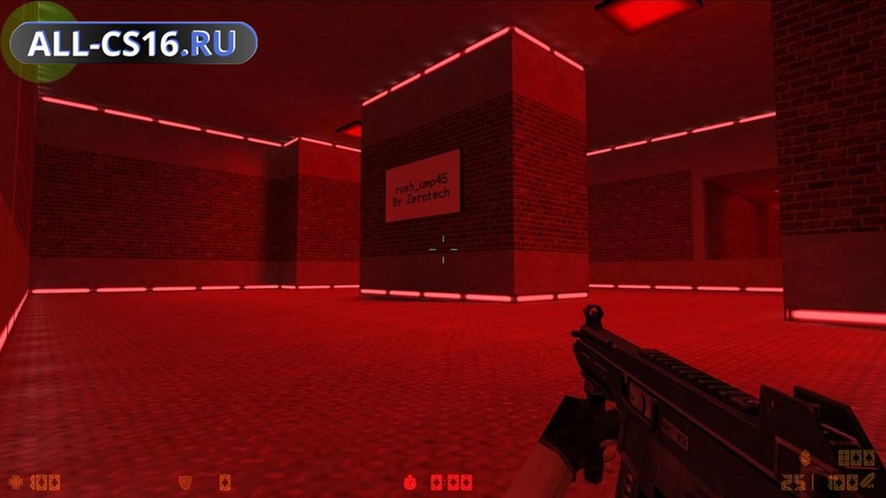 Карта «rush_ump45» для CS 1.6 для CS 1.6