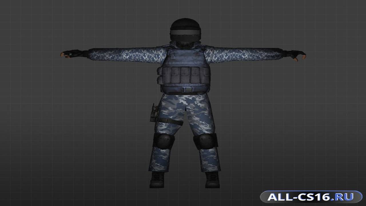 Модель игрока для CS 1.6 - ОМОН