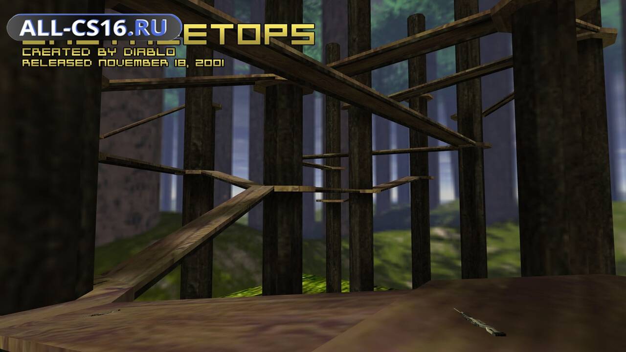 Карта «sa_treetops» для CS 1.6 для CS 1.6