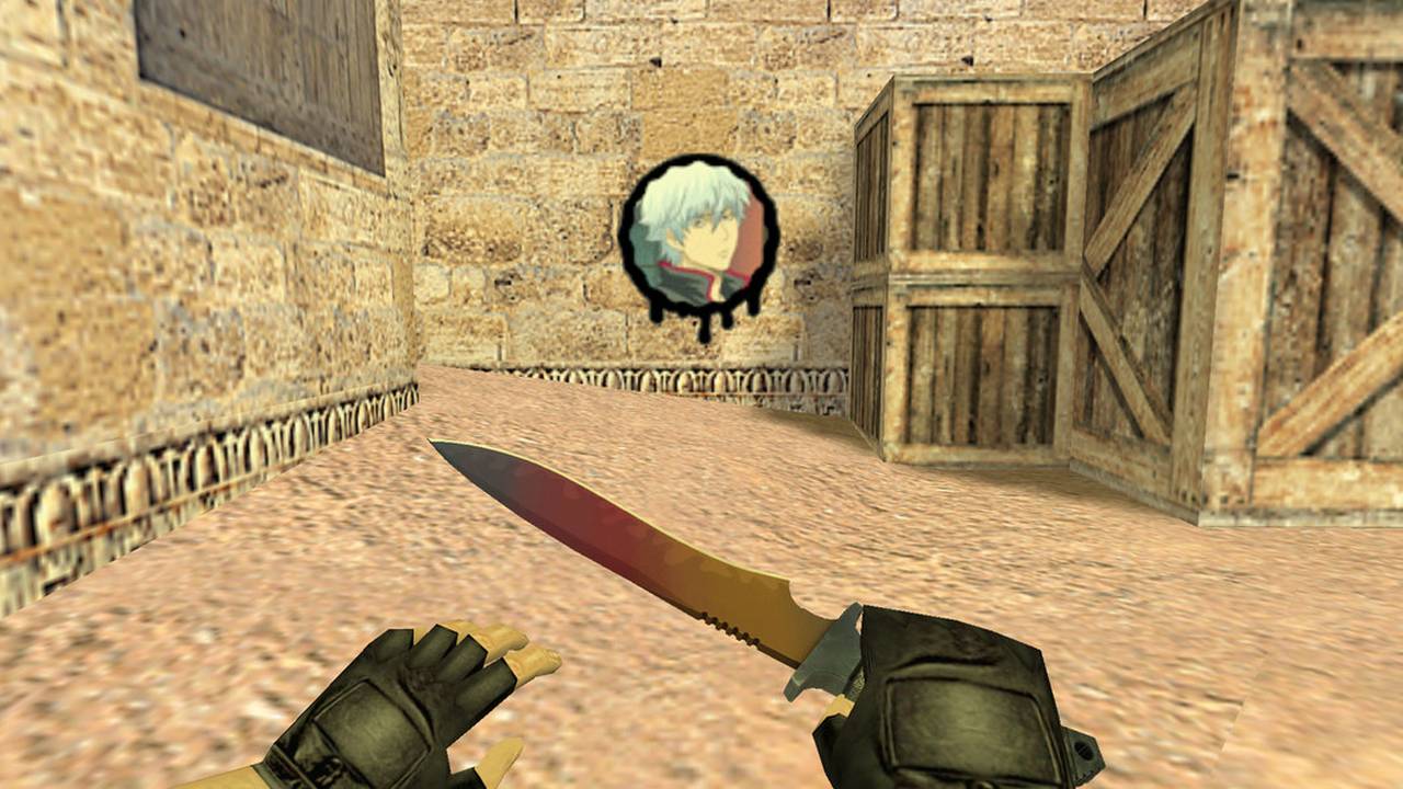 Граффити для CS 1.6 - Гинтоки Саката