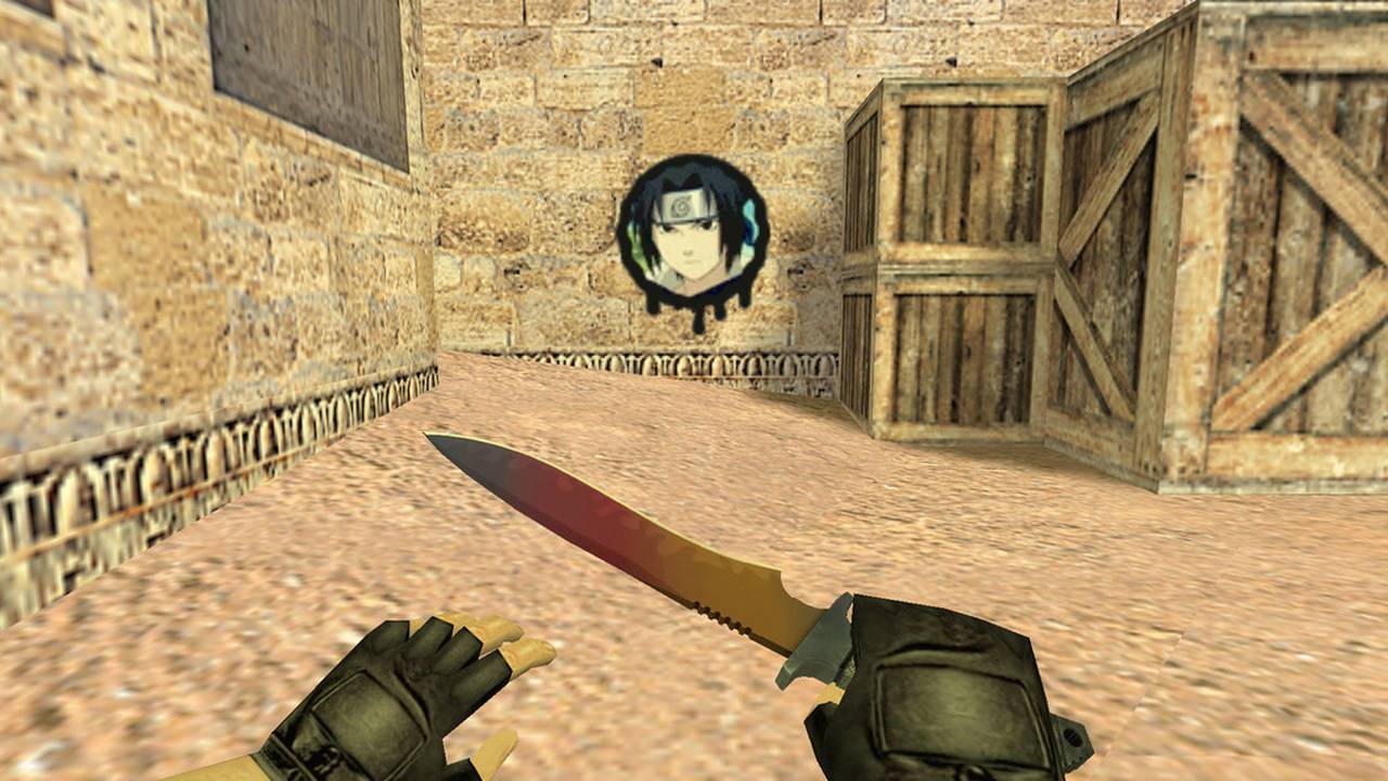 Граффити для CS 1.6 - Саске Учиха