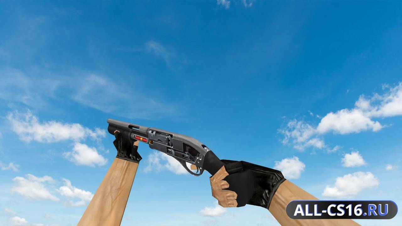 Модель оружия для CS 1.6 - Benelli M3 Sawed-off Cutaway