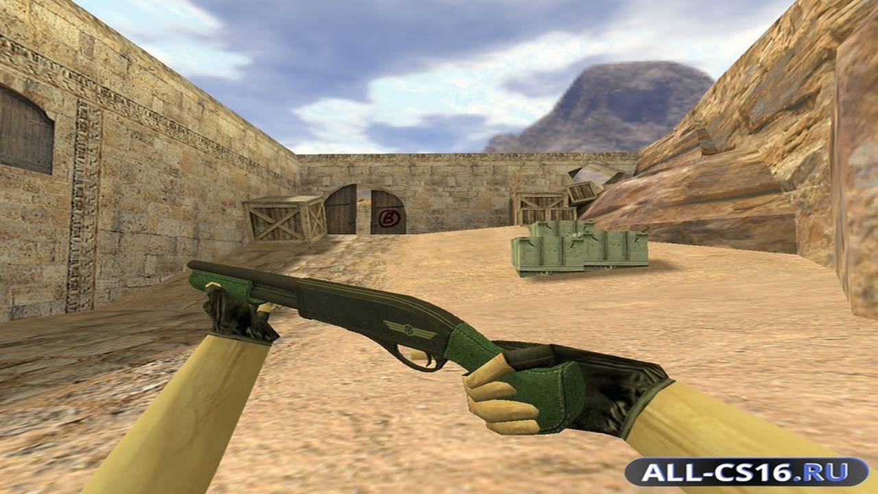 Модель оружия для CS 1.6 - Benelli M3 Sawed-off Первый класс