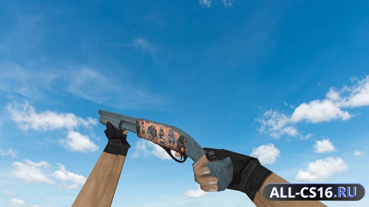 Модель оружия для CS 1.6 - Benelli M3 Sawed-off Rat