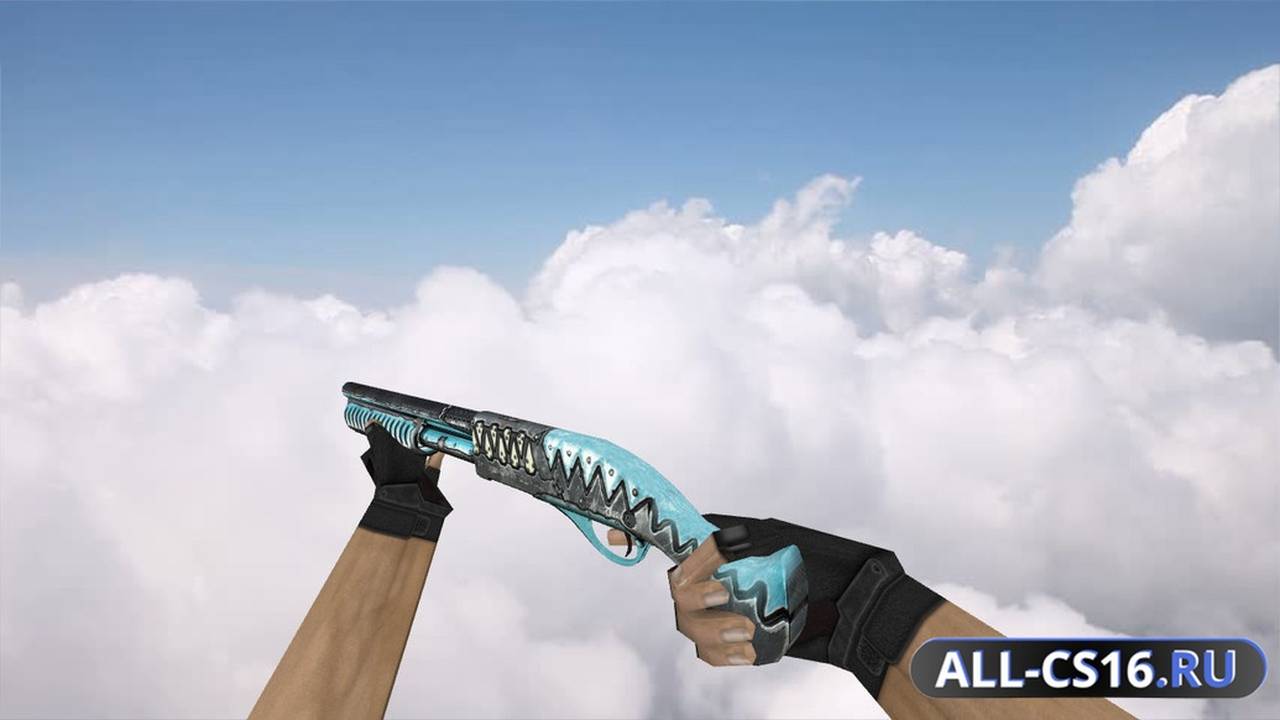 Модель оружия для CS 1.6 - Benelli M3 Sawed-off Waaaaaagh