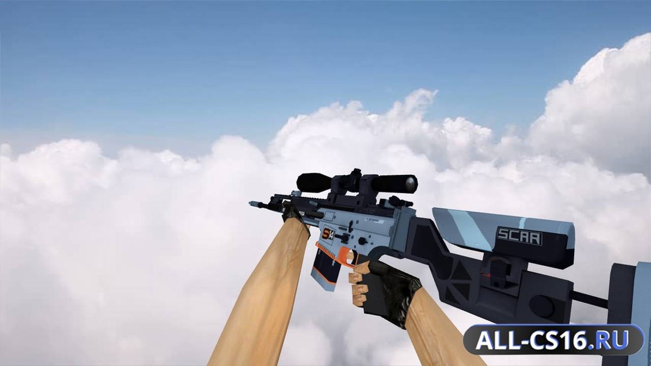 Модель оружия для CS 1.6 - SG-550 SCAR-20 | Фантом