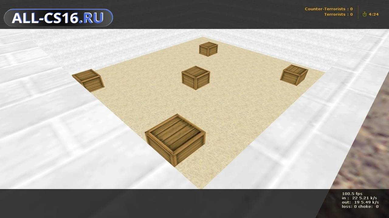 Карта «scout_empty» для CS 1.6 для CS 1.6