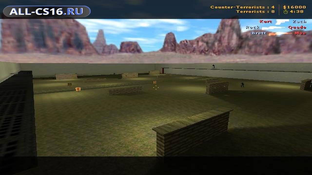 Карта «scout_map2» для CS 1.6 для CS 1.6