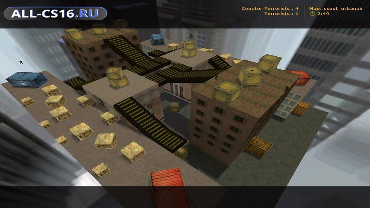 Карта «scout_urbanair» для CS 1.6 для CS 1.6