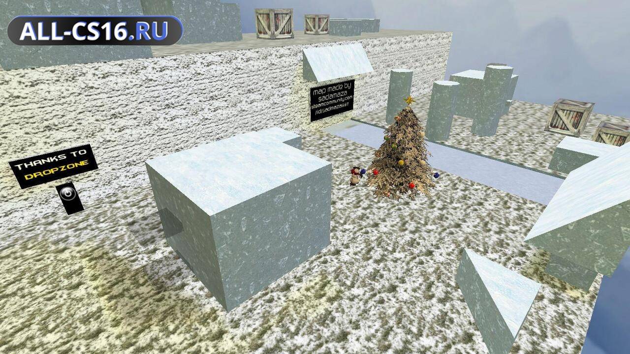 Карта «sdmz_snow» для CS 1.6 для CS 1.6