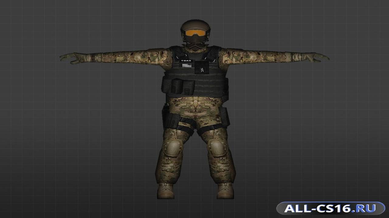 Модель игрока для CS 1.6 - Морские котики