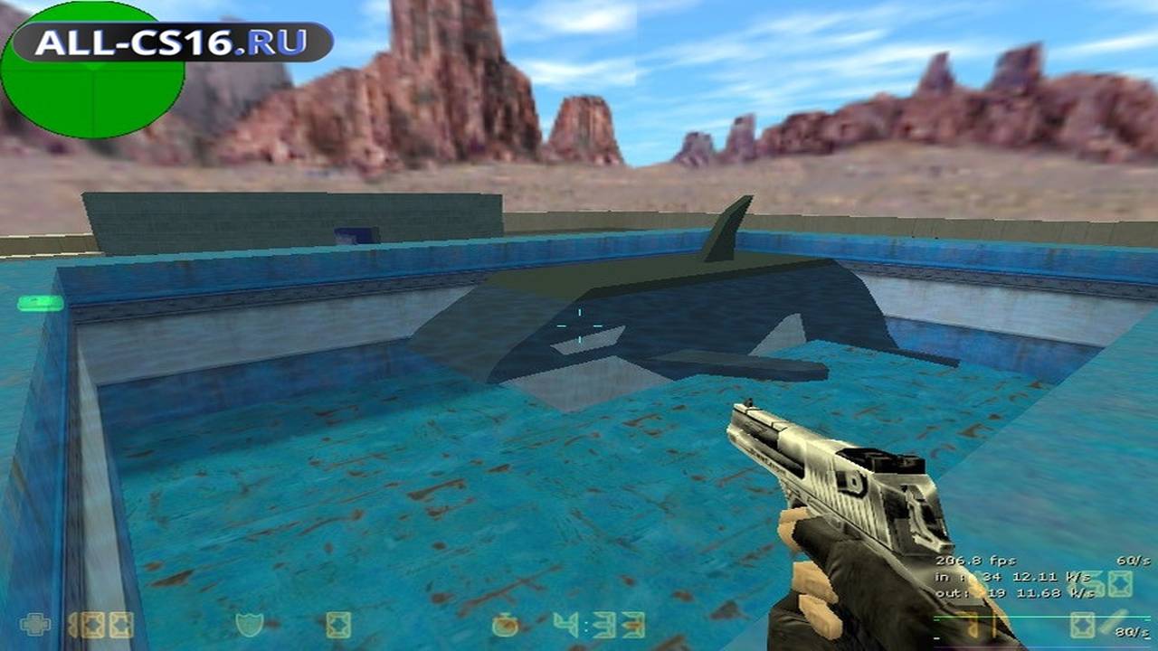 Карта «seaworld» для CS 1.6 для CS 1.6
