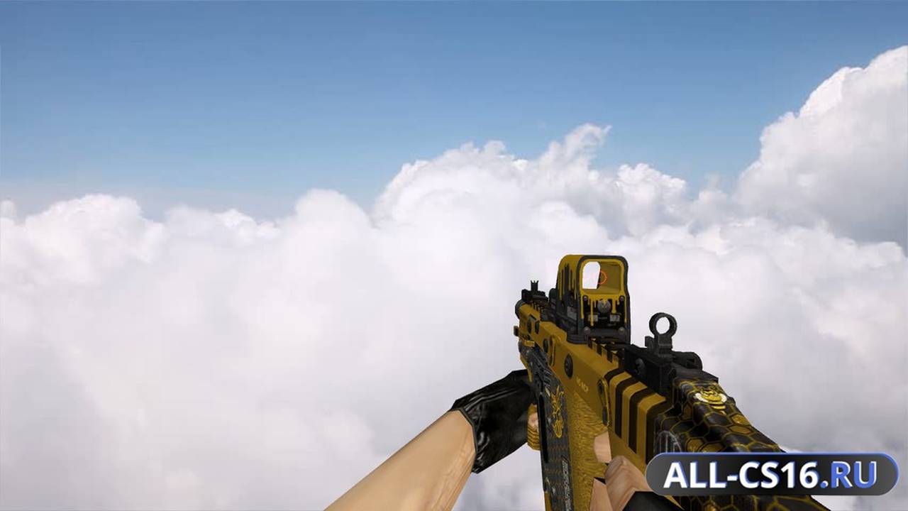 Модель оружия для CS 1.6 - UMP-45 SF2 Kriss Sv Bee