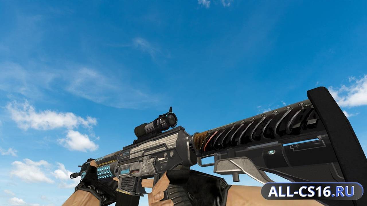 Модель оружия для CS 1.6 - SG-552 SG 553 Gauss Rifle