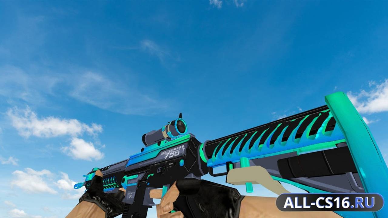 Модель оружия для CS 1.6 - SG-552 SG 553 Infinity