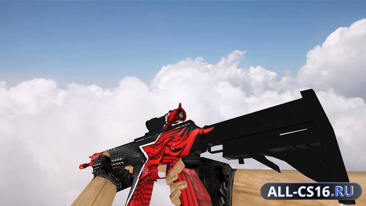 Модель оружия для CS 1.6 - SG-552 SG-553 Starladder