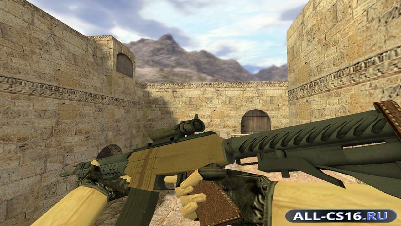 Модель оружия для CS 1.6 - SG-552 SG-553 Странник