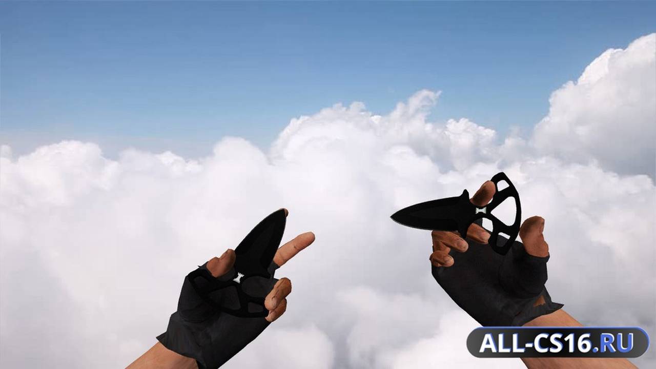 Модель оружия для CS 1.6 - Shadow Daggers Black