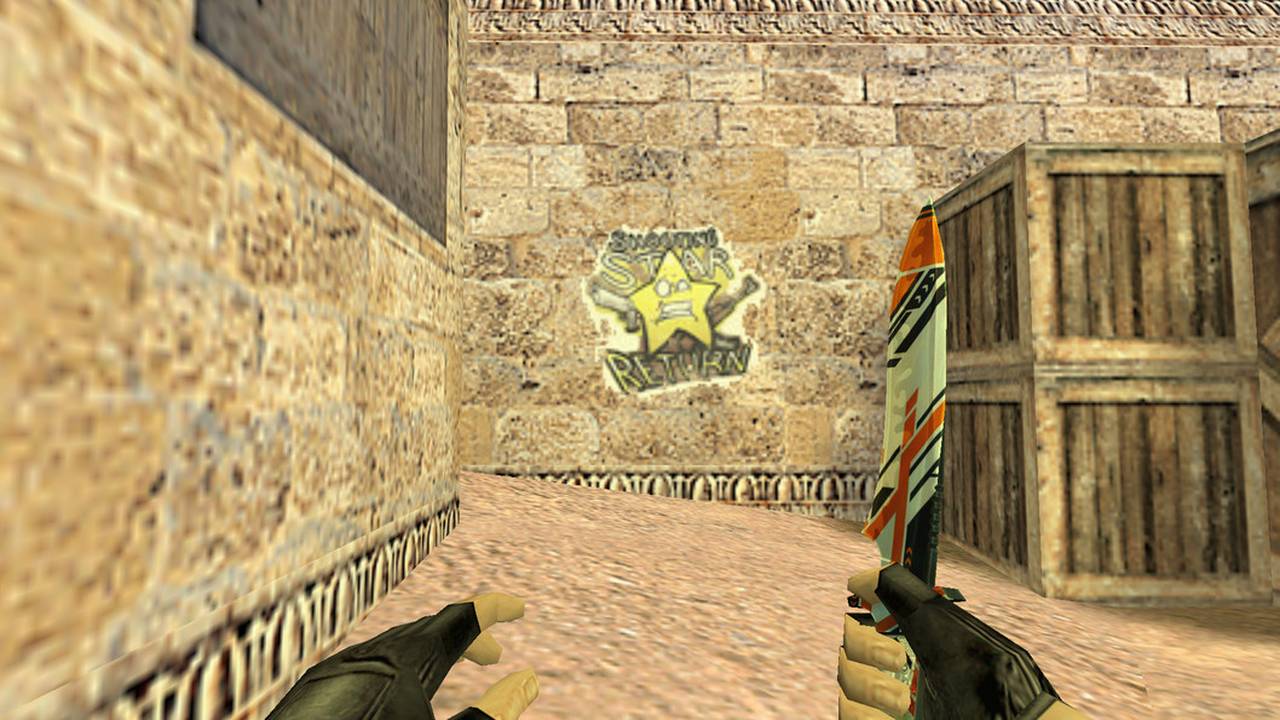 Граффити для CS 1.6 - Возвращение падающей звезды
