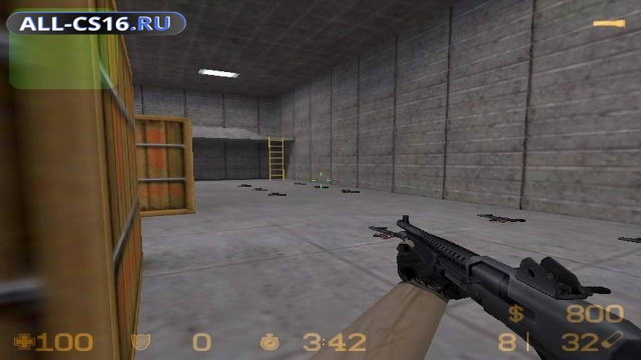 Карта «shot_area_double» для CS 1.6 для CS 1.6