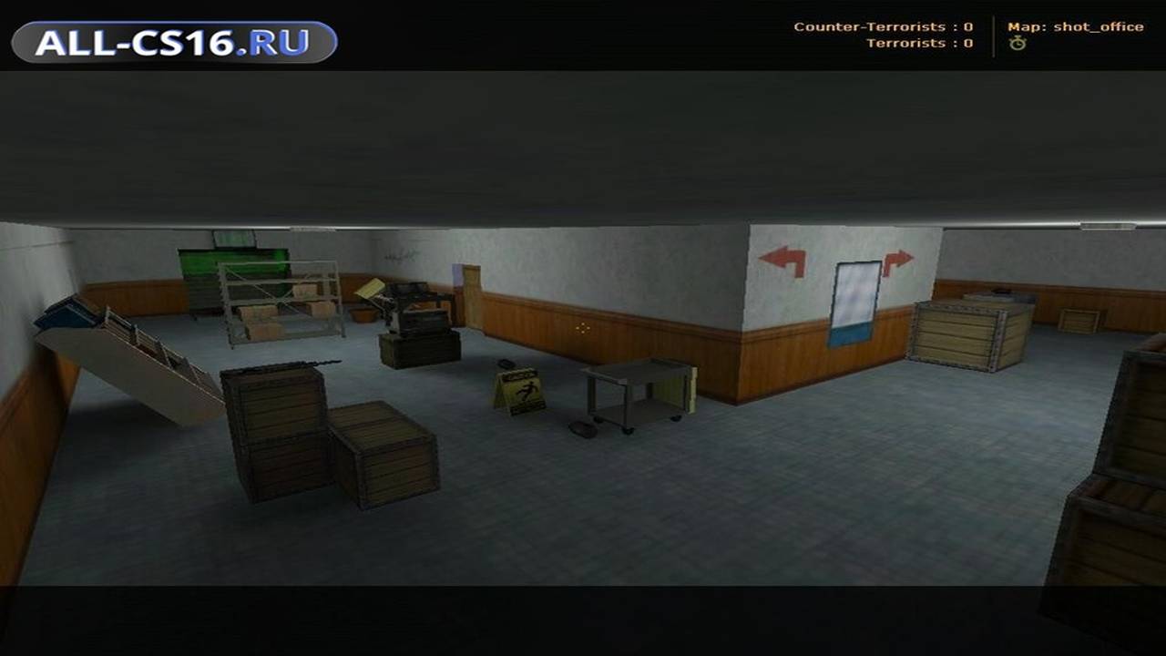 Карта «shot_office» для CS 1.6 для CS 1.6