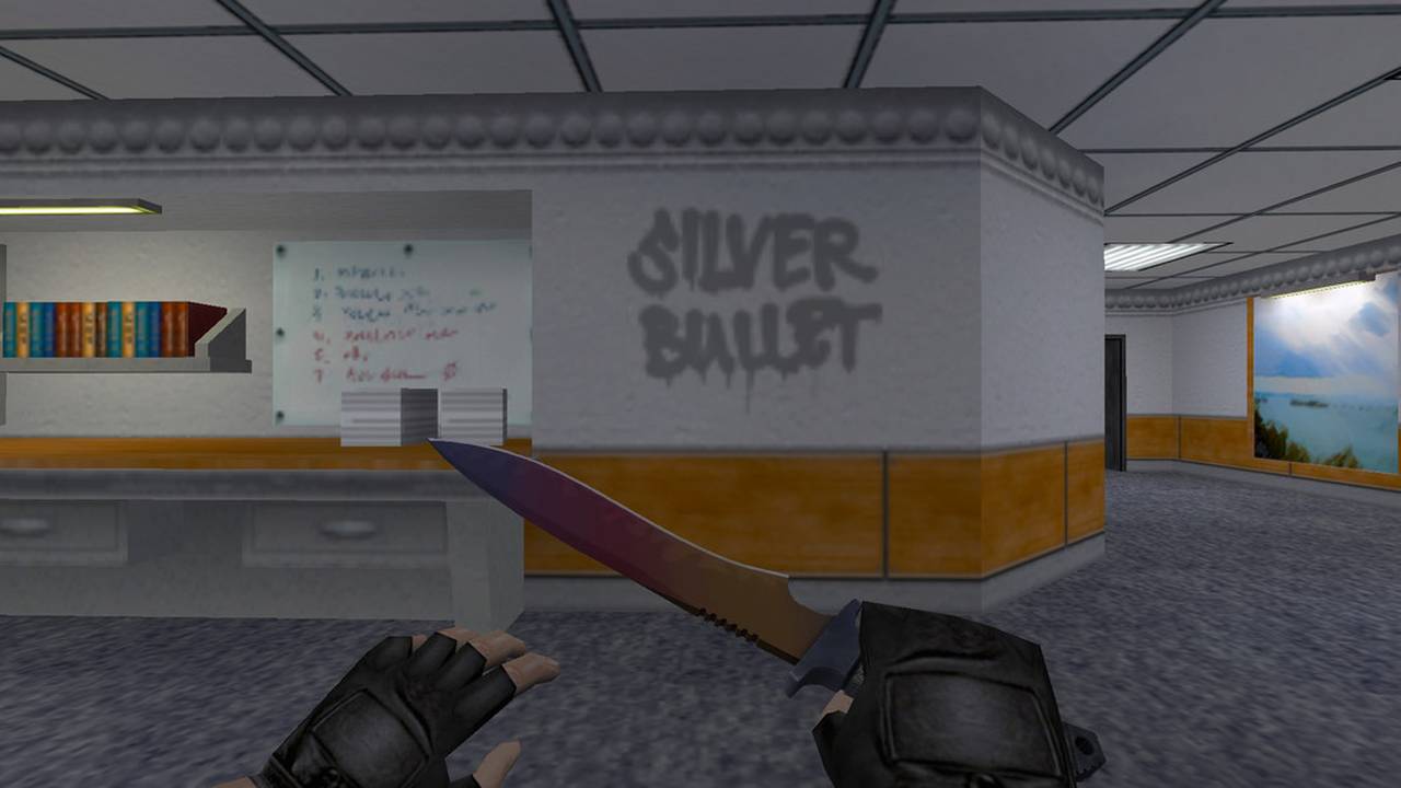 Граффити для CS 1.6 - Серебряная пуля