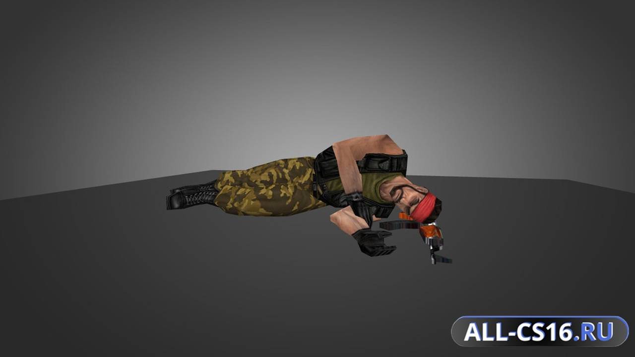 Модель для CS 1.6 - Sleeping Terrorist