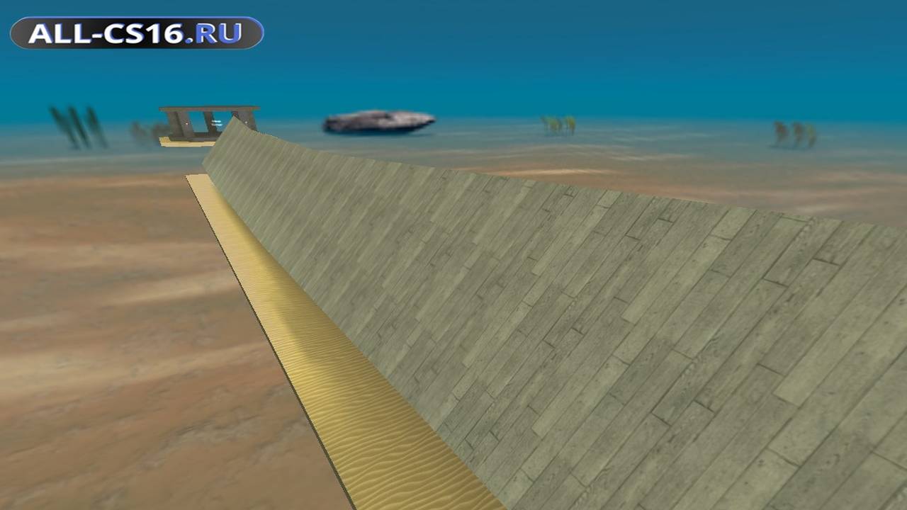 Карта «slide_fufu_reef» для CS 1.6 для CS 1.6