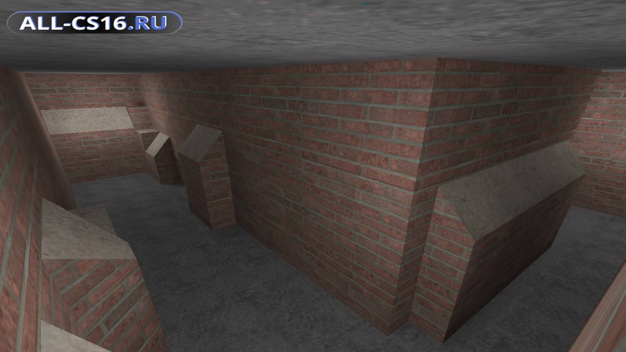 Карта «slide_kzra_redbricks» для CS 1.6 для CS 1.6