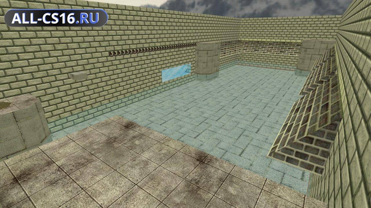 Карта «slide_pers_brick2» для CS 1.6 для CS 1.6